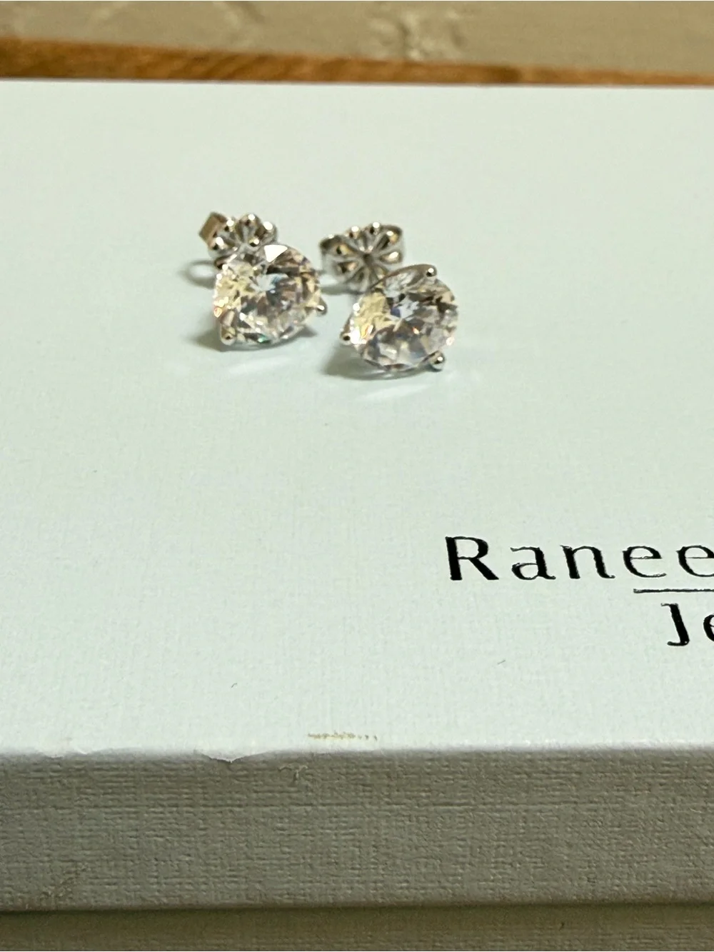 NEW Beautiful 3 Carat CZ Earrings